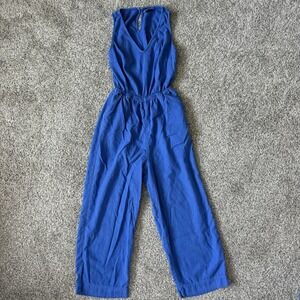 Women's Sleeveless Jumpsuit - Universal Thread BLUE Small